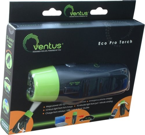 Eco Pro Ventus wind up torch